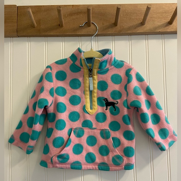 The Black Dog Other - The Black Dog 1/4 zip fleece size 12 months